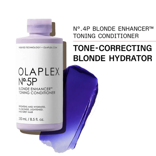 Olaplex No.5P Blonde Hair Hydrating & Brightening Purple Toning Conditioner, 250ml, Buy from Indicrest