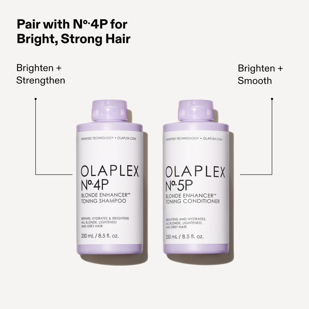 Olaplex No.5P Blonde Hair Hydrating & Brightening Purple Toning Conditioner, 250ml