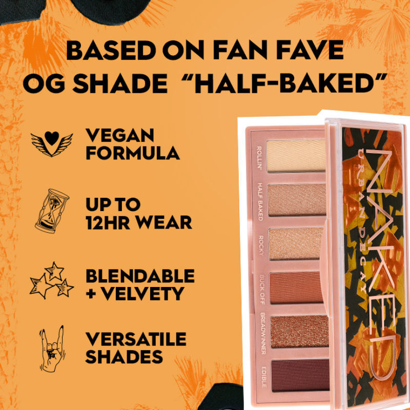 Urban Decay ked Mini Es Palette - Half Baked, 4.8g