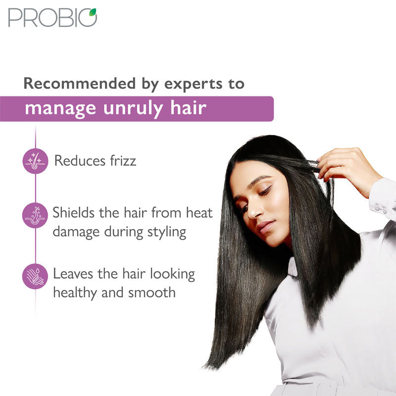 Godrej Professional De-Frizz Smooth Leave-in cream, with Quinoa Extracts, for Wavy to Curly Hair, 110g Buy at Indicrest Image 3