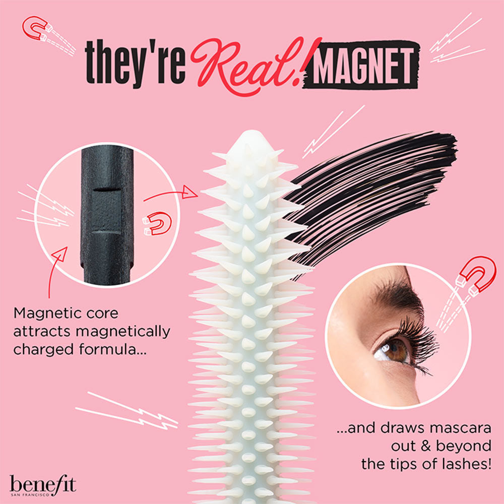 Benefit Cosmetics They're Real Magnet Black Mascara, 9gm