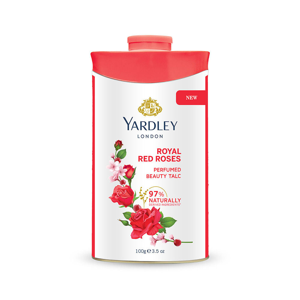 Yardley London Red Roses Talc, 100g Buy at Indicrest Image 2