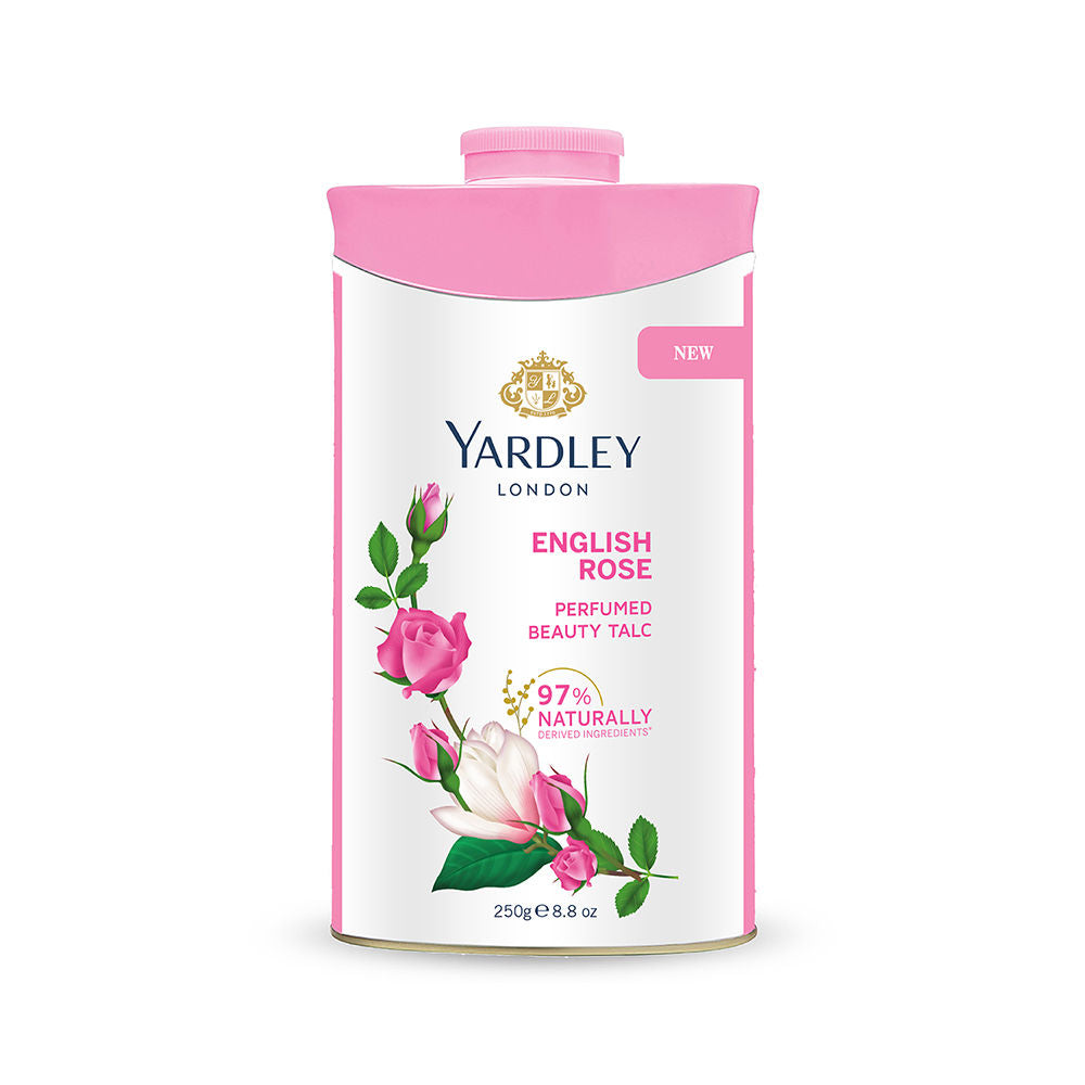 Yardley London - English Rose Perfumed Talc For Women, 250g Buy at Indicrest Image 2