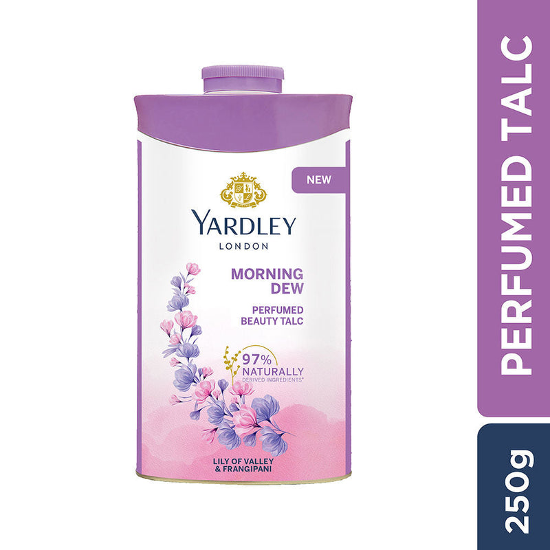 Yardley London Morning Dew Fragrant Beauty Talc, 250g Buy at Indicrest