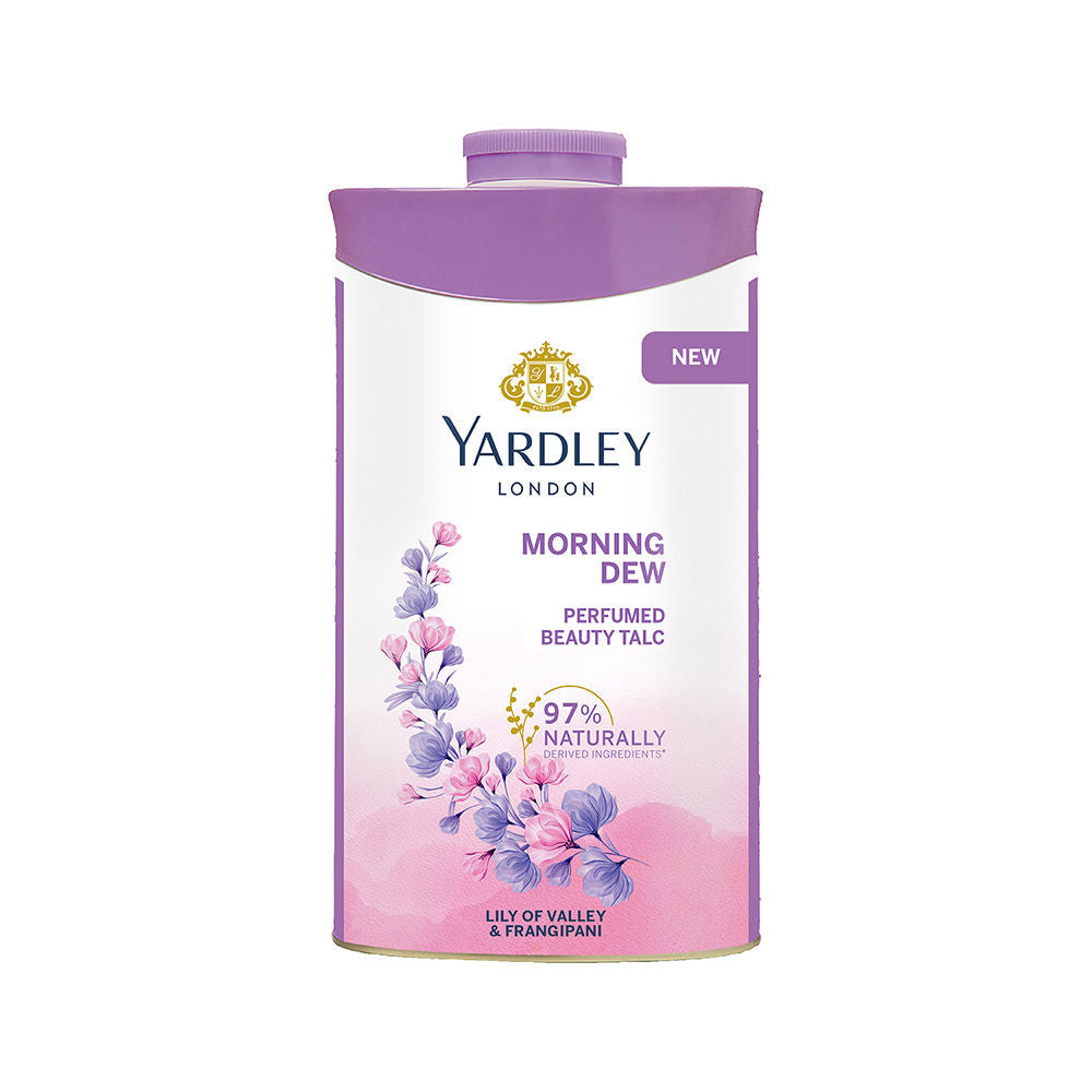 Yardley London Morning Dew Fragrant Beauty Talc, 250g Buy at Indicrest Image 2