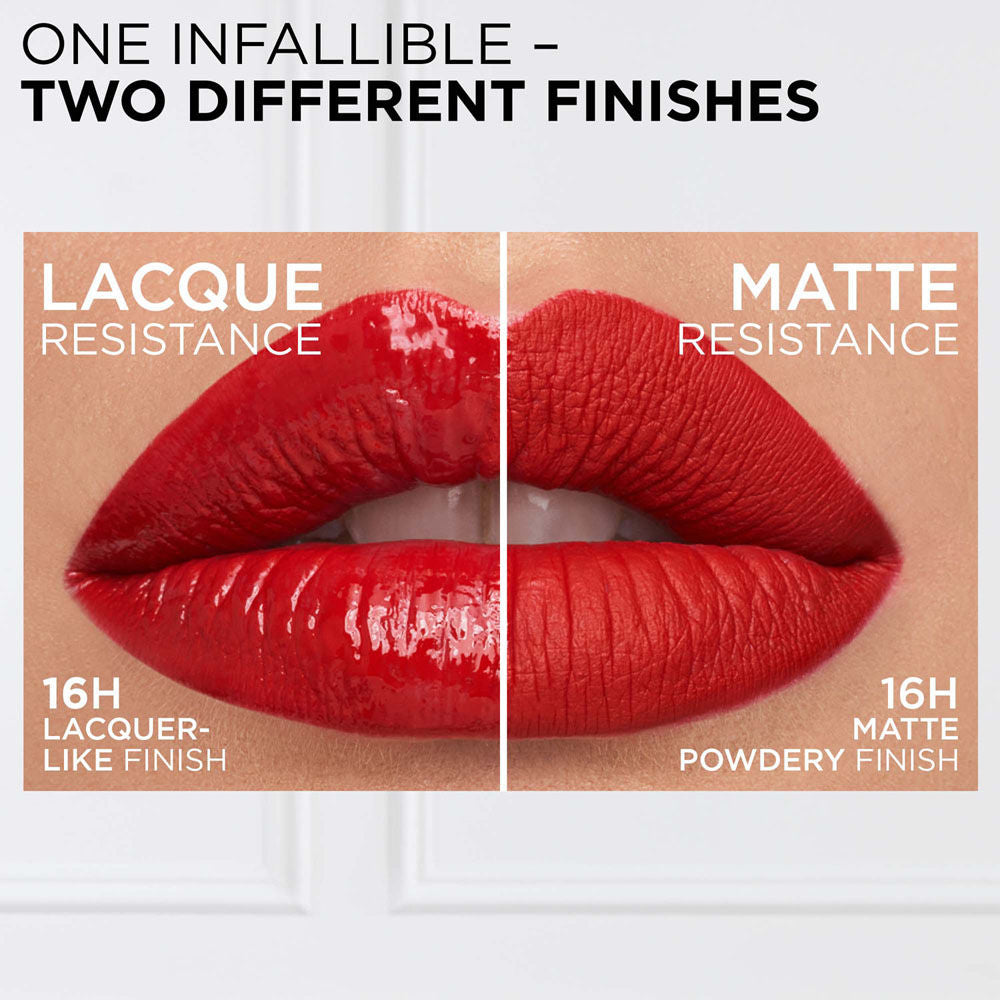 L'Oreal Paris Infallible Laque Resistance Liquid Lipstick, 16H Lacquer Shine - 635 Worth It Medium, 4ml Buy at Indicrest Image 10