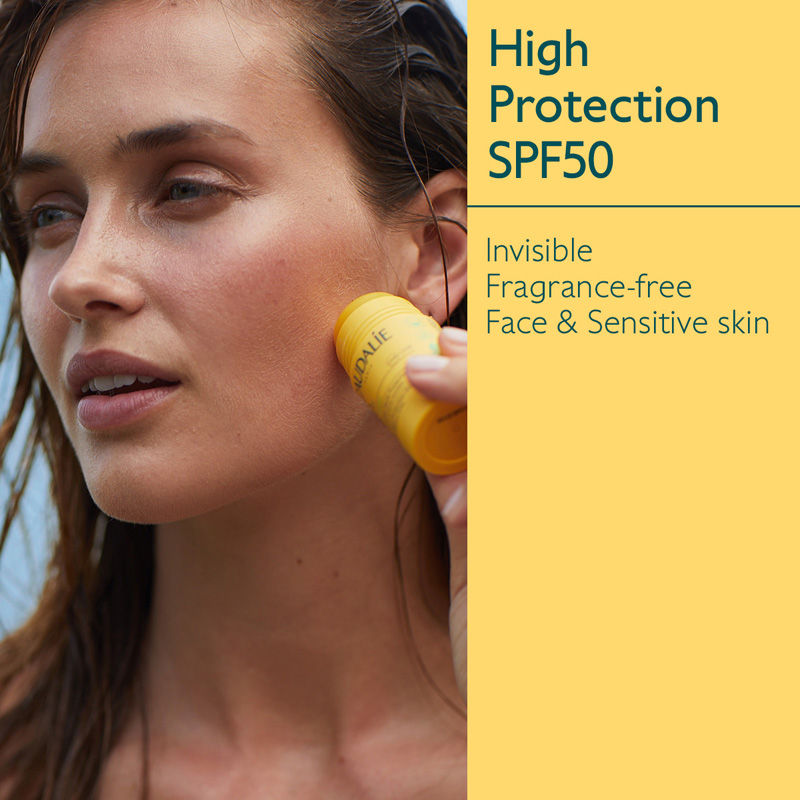 Caudalie Vinosun Invisible High Protection Stick SPF 50, 15g