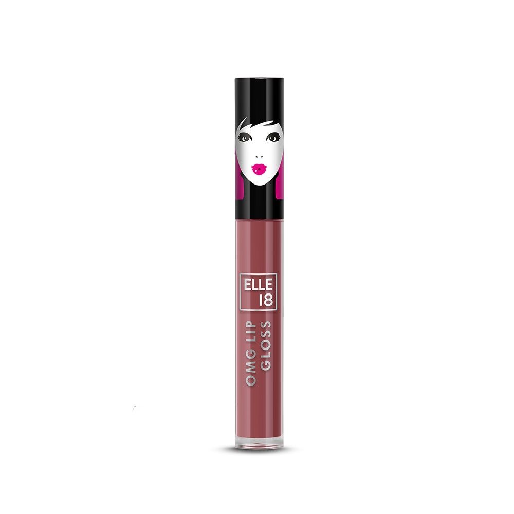 Elle 18 OMG Non sticky Tinted Lip Gloss With Jojoba Oil - Honeyed Hush, 2.5ml Buy at Indicrest Image 2