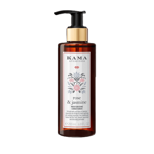 Kama Ayurveda Rose & Jasmine Moisturising Hair Conditioner, 200ml, Buy from Indicrest