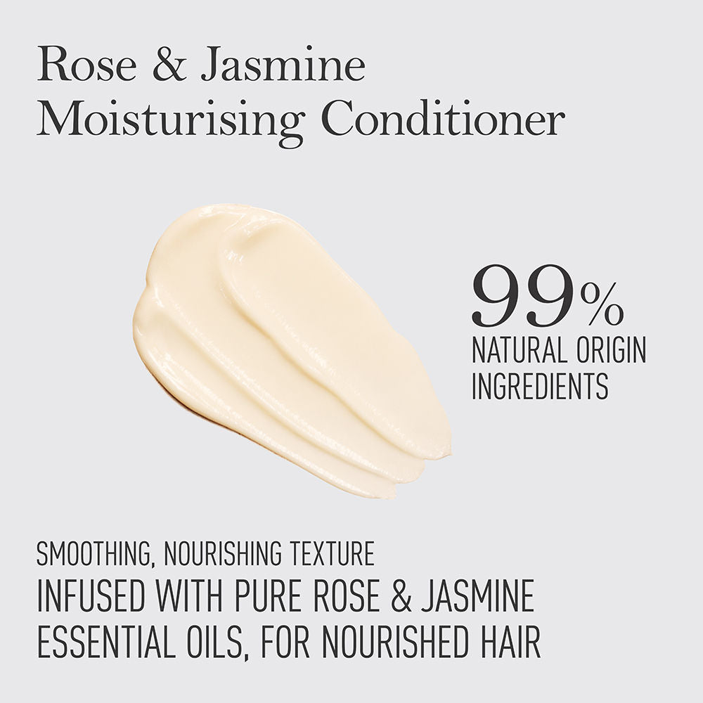 Kama Ayurveda Rose & Jasmine Moisturising Hair Conditioner, 50ml