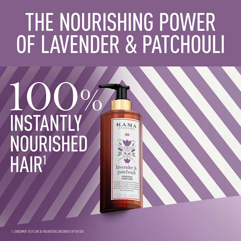 Kama Ayurveda Lavender & Patchouli Nourishing Hair Conditioner, 200ml