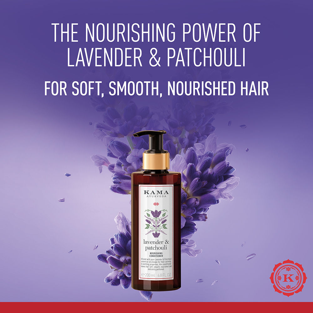 Kama Ayurveda Lavender & Patchouli Nourishing Hair Conditioner, 200ml
