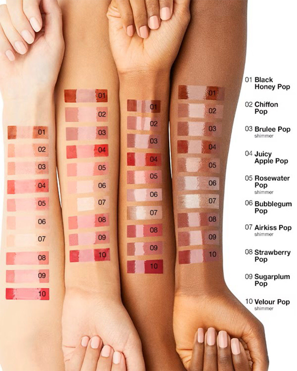 Clinique Pop Plush Creamy Lip Gloss - Rosewater, 3.4ml