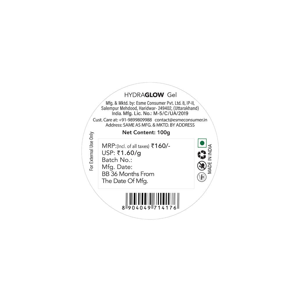 Nature's Essence Hydra Glow Hydrating Gel, 100g Buy at Indicrest Image 11