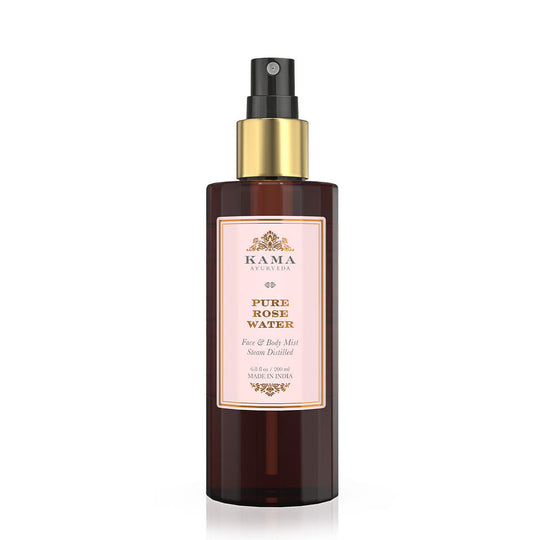 Kama Ayurveda Pure Rose Water Toner- Tightens Pores & Balances pH, 200ml, Buy from Indicrest