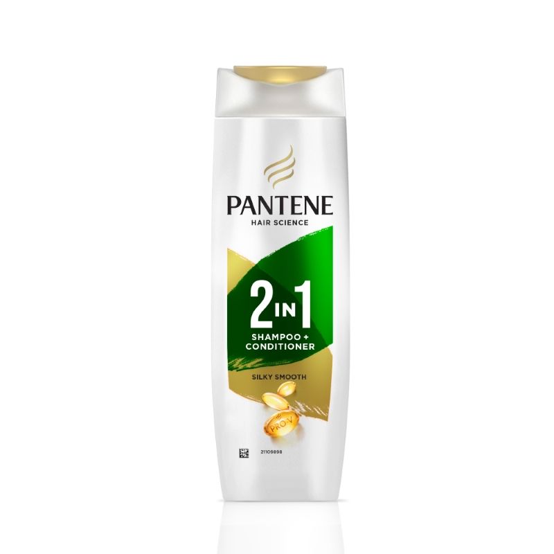 Pantene 2 In 1 Silky Smooth Care Shampoo + Conditioner, 180ml Buy at Indicrest Image 2