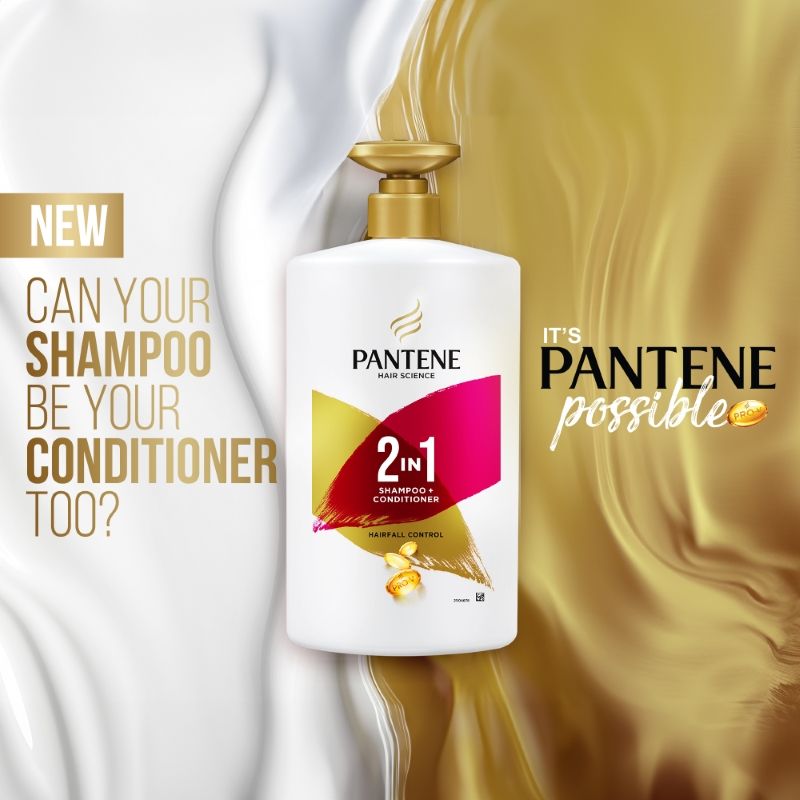 Pantene 2 In 1 Advanced Hairfall Control Shampoo + Conditioner, 1 Litre Buy at Indicrest Image 6