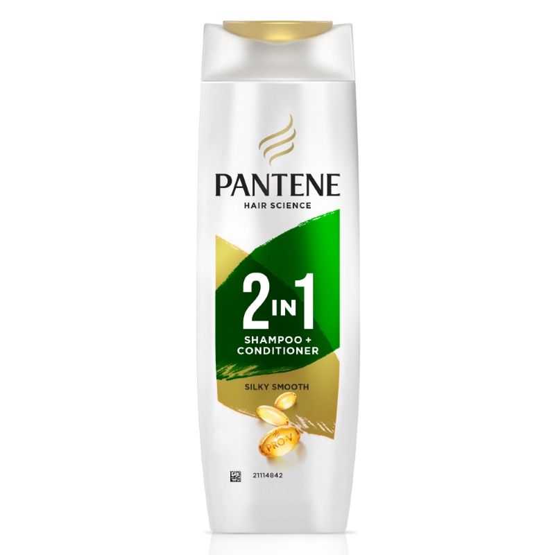 Pantene 2 In 1 Silky Smooth Care Shampoo + Conditioner, 340ml Buy at Indicrest Image 2
