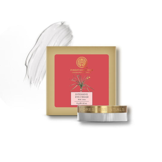 Forest Essentials Intensive Anise, Niacinamide & Hyaluronic Acid Under Eye Cream For Dark Circles, 15g, Buy from Indicrest