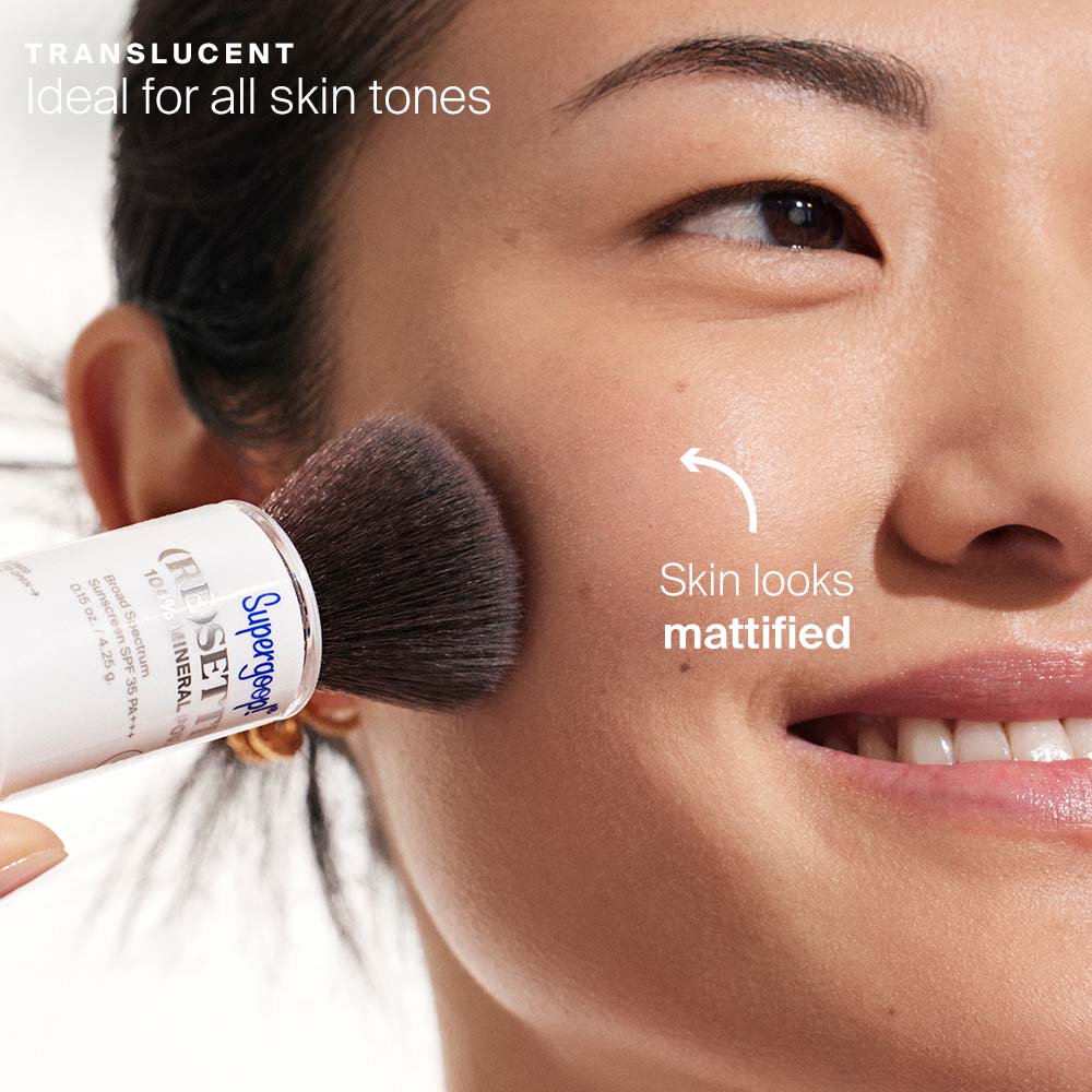 Supergoop, Resetting 100% Mineral Powder SPF 35 - Translucent, 4.25g