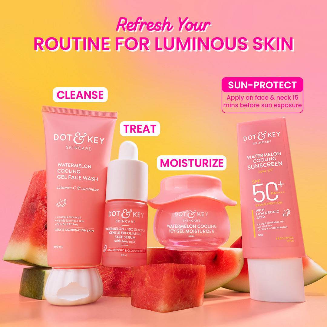 Dot & Key Watermelon Sunscreen, SPF 50+ PA++++, 50g