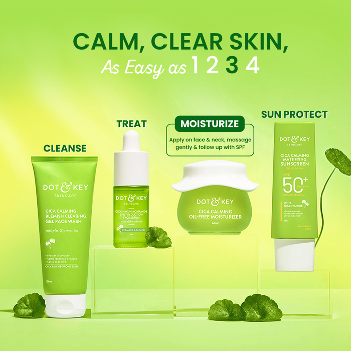 Dot & Key Cica (Centella) + Niacinamide Oil Free Moisturizer, 60g