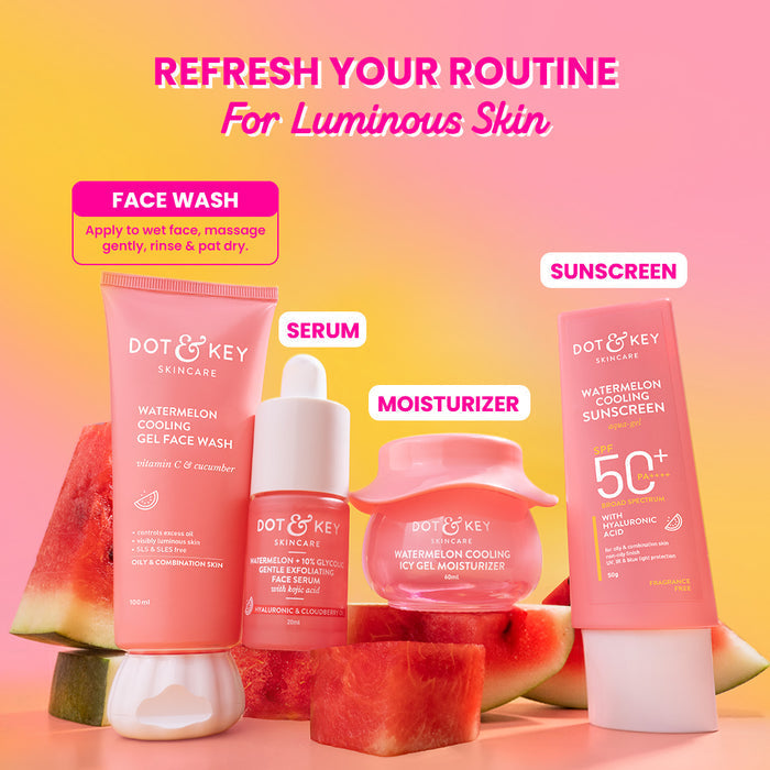 Dot & Key Watermelon Gel Face Wash, 100ml