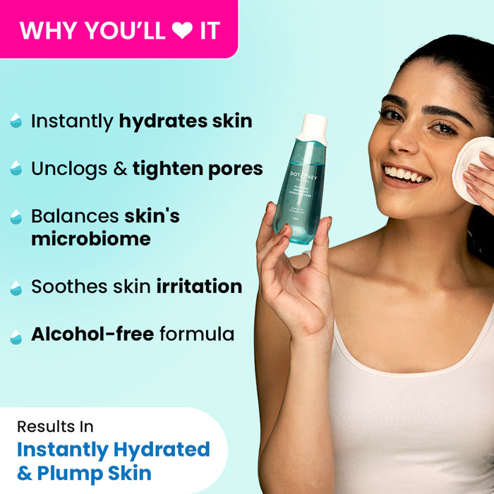 Dot & Key Blueberry Hydrate Barrier Repair Rice Water Toner, 150ml