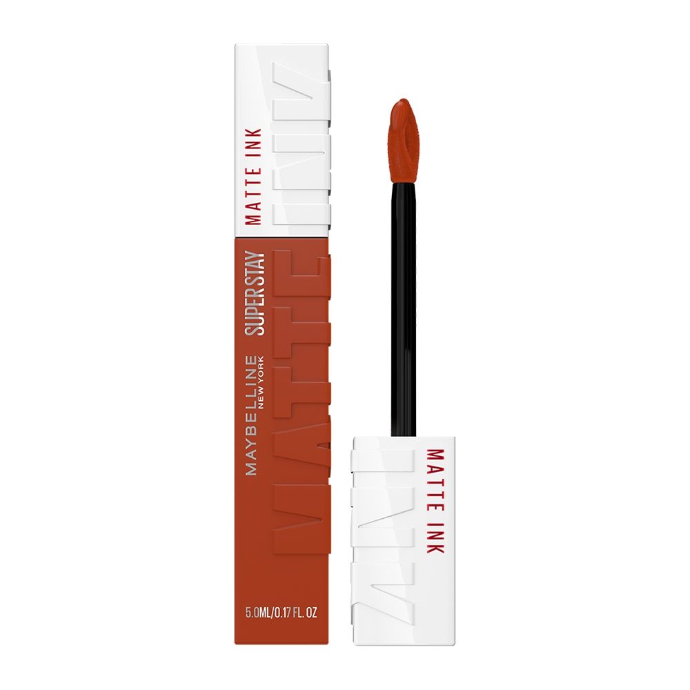 Maybelline New York Super Stay Matte Ink Liquid Lipstick, Lasts Up to 16 Hours - 135 Globe Trotter, 5ml Buy at Indicrest Image 14