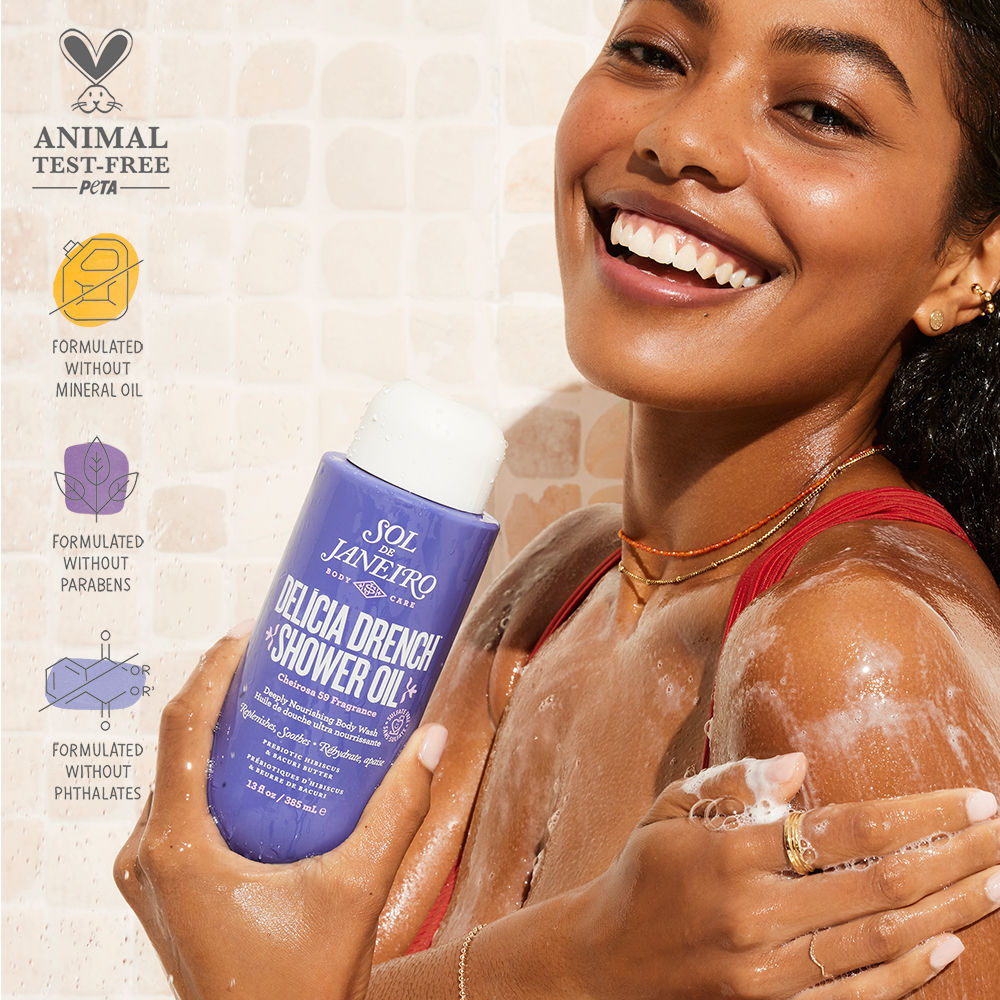 Sol de Janeiro Delicia Drench Shower Oil, 385ml
