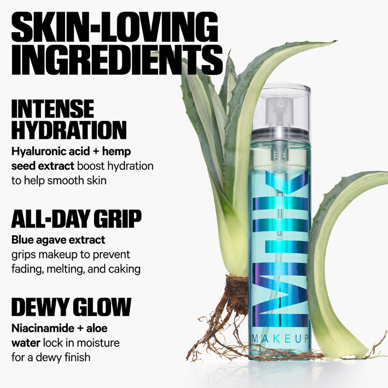 MILK MAKEUP Hydro Grip Set + Refresh Spray, 100ml
