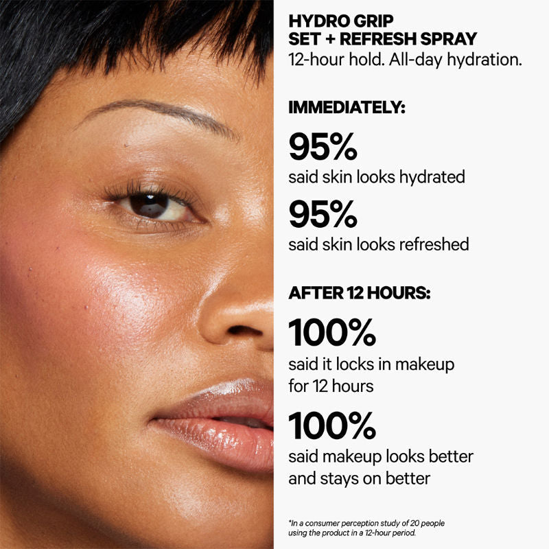 MILK MAKEUP Hydro Grip Set + Refresh Spray, 100ml