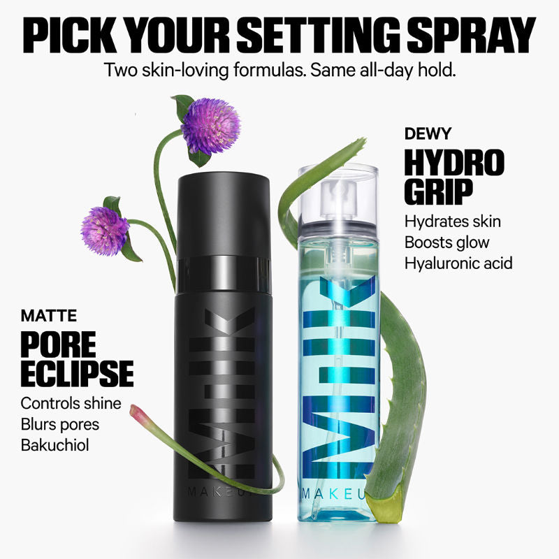 MILK MAKEUP Hydro Grip Set + Refresh Spray, 100ml