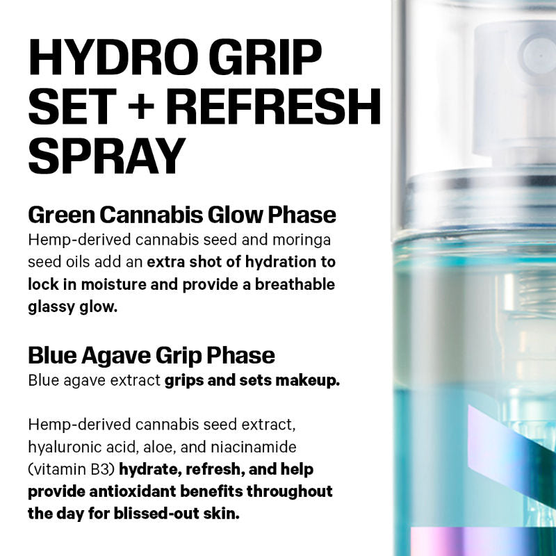MILK MAKEUP Hydro Grip Set + Refresh Spray Travel Size, 50ml