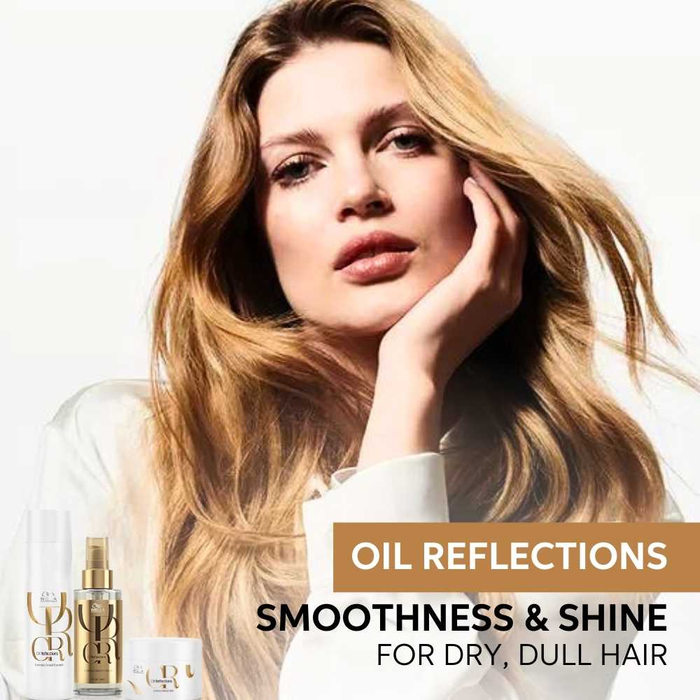 Wella Professionals Oil Reflections Luminous Reboost Hair Mask with Camellia Oil for Shiny Hair, 150ml Buy at Indicrest Image 8