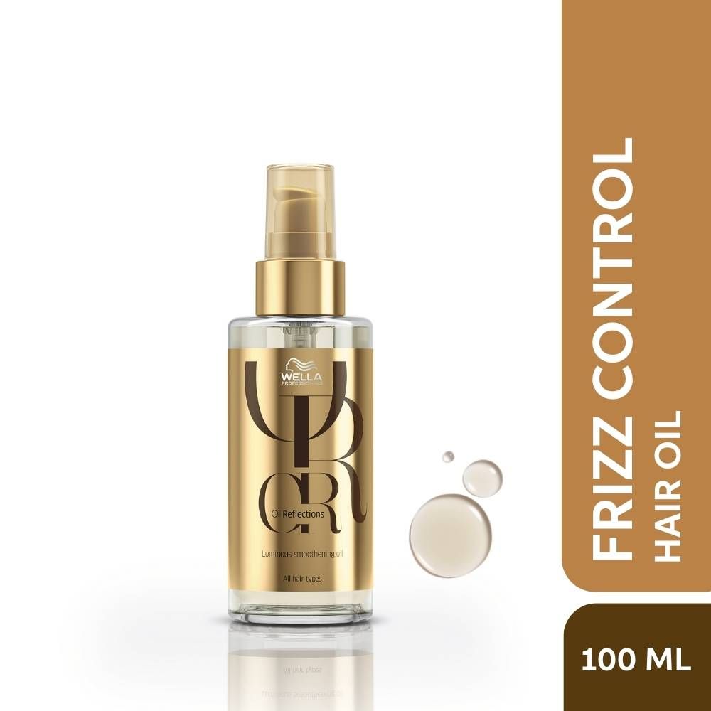 Wella Professionals Oil Reflections Luminous Smoothening Hair Oil with Camellia Oil For Frizz-Free Hair, 100ml Buy at Indicrest
