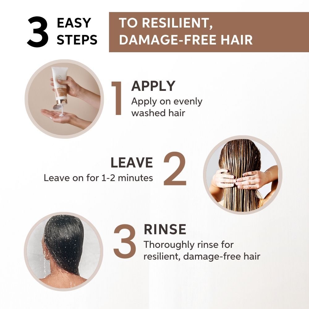 Wella Professionals Fusion Intense Repair Conditioner with Silk Amino Acids for Damaged & Frizzy Hair, 200ml Buy at Indicrest Image 6