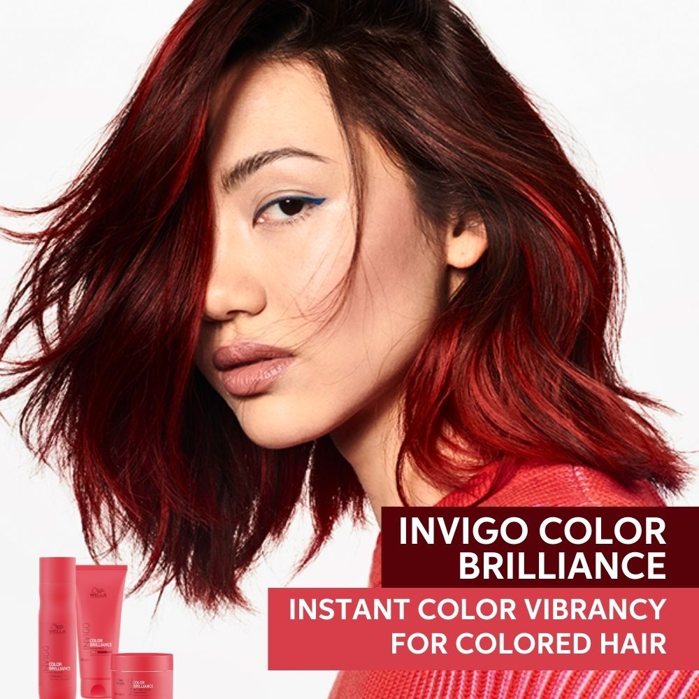 Wella Professionals Invigo Color Brilliance Shampoo With Lime Caviar, 250ml Buy at Indicrest Image 9