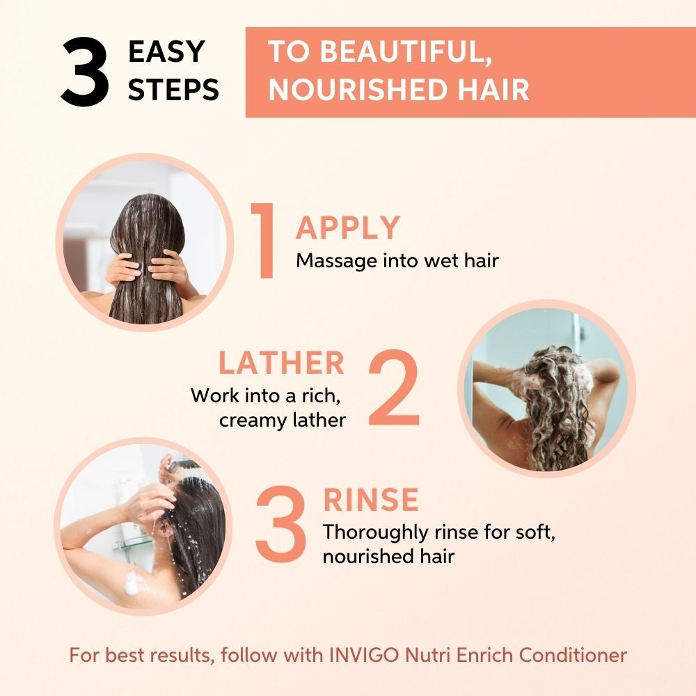 Wella Professionals Invigo Nutri Enrich Shampoo For Dry, Frizzy & Damaged Hair With Goji Berry, 250ml Buy at Indicrest Image 7