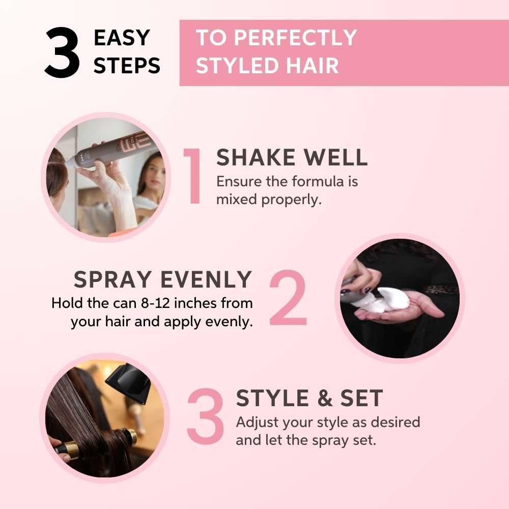 Wella Professionals EIMI Mistify Me Strong Hair Spray For 24H Hold, Frizz Control & Fast-Drying Finish, 300ml Buy at Indicrest Image 5