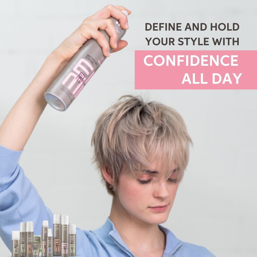 Wella Professionals EIMI Mistify Me Strong Hair Spray For 24H Hold, Frizz Control & Fast-Drying Finish, 300ml Buy at Indicrest Image 7