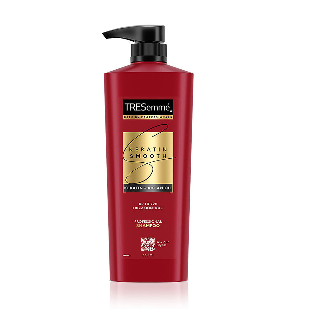 TRESemme Keratin Smooth With Argan Oil Shampoo, 580ml Buy at Indicrest Image 2