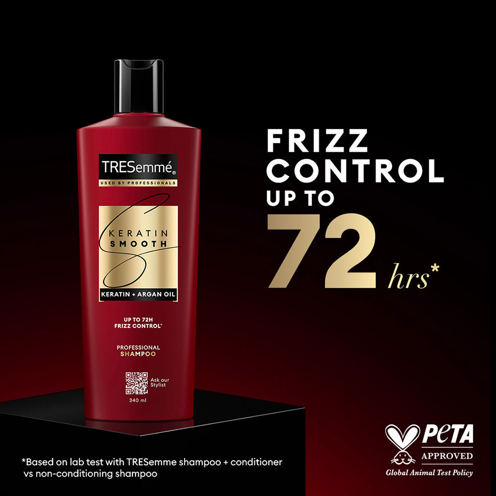 TRESemme Keratin Smooth With Argan Oil Shampoo, 580ml Buy at Indicrest Image 5