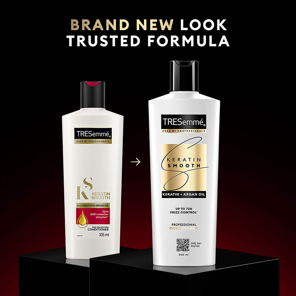 TRESemme Keratin Smooth Conditioner with Moroccan Argan Oil Controls Frizz up to 72 Hours, 190ml Buy at Indicrest Image 3