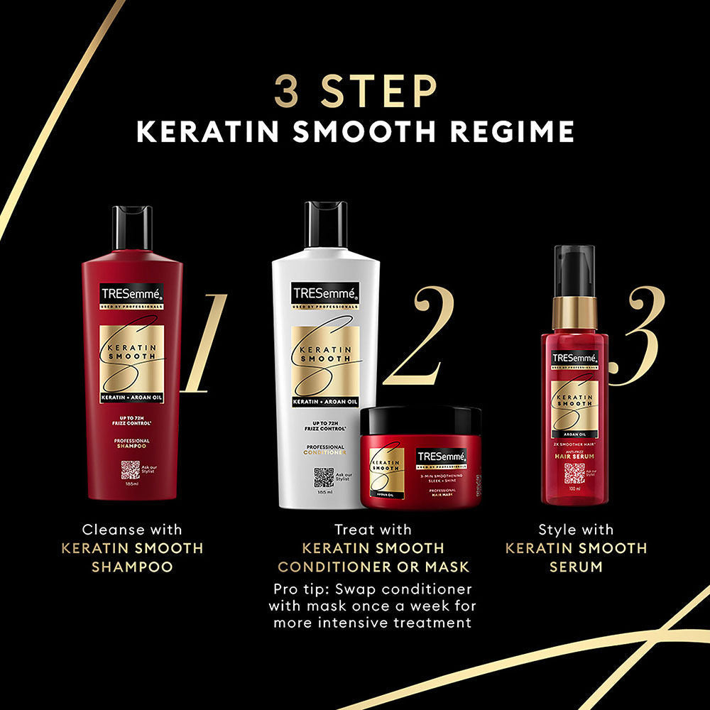 TRESemme Keratin Smooth Conditioner with Moroccan Argan Oil Controls Frizz up to 72 Hours, 190ml Buy at Indicrest Image 8