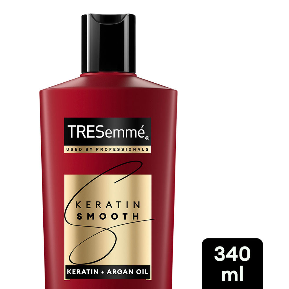 TRESemme Keratin Smooth Shampoo for Straighter Shinier Hair with Argan Oil Nourishes Dry Hair, 340ml Buy at Indicrest