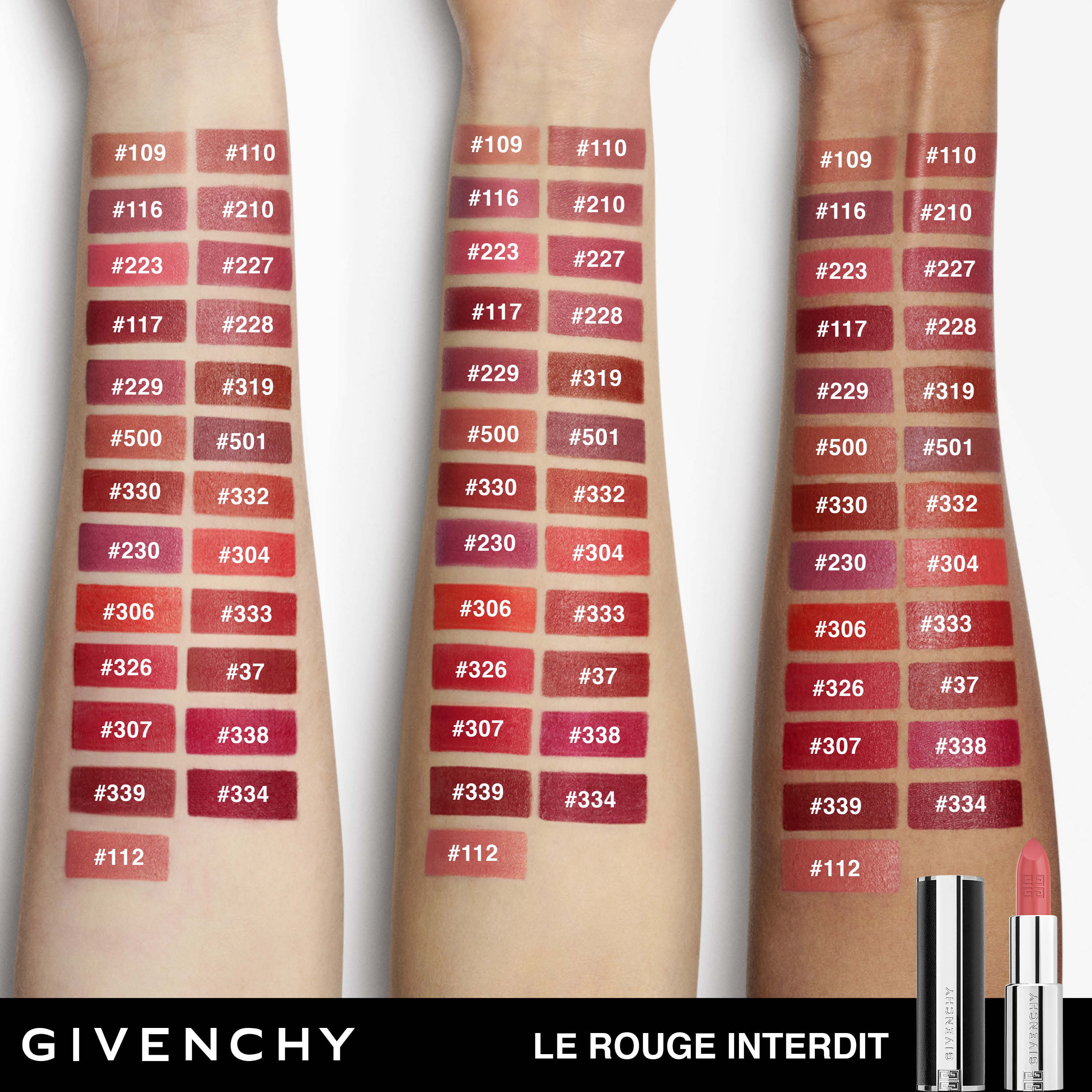 Givenchy Le Rouge Interdit Intense Silk - N229 Rose Fane, 3.4 g