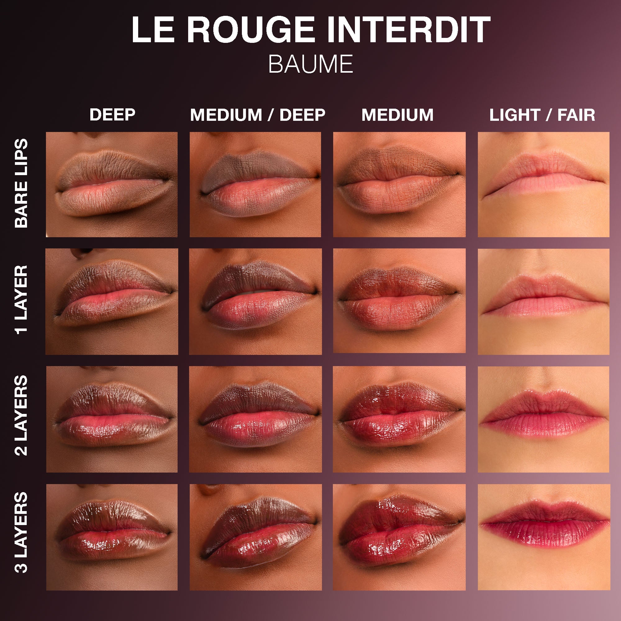 Givenchy Le Rouge Interdit Baume- N10 Revealing Color, 3.40g