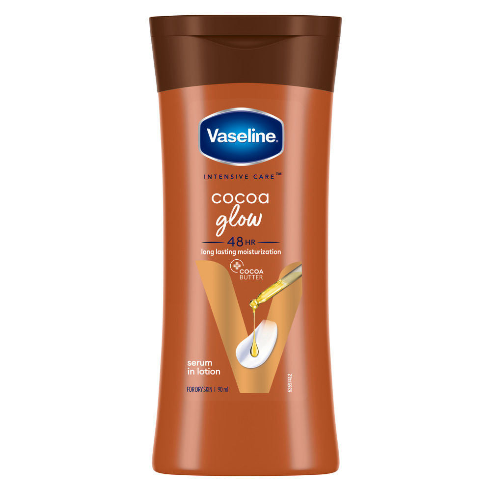 Vaseline Intensive Care Cocoa Glow Body Lotion, 90ml Buy at Indicrest