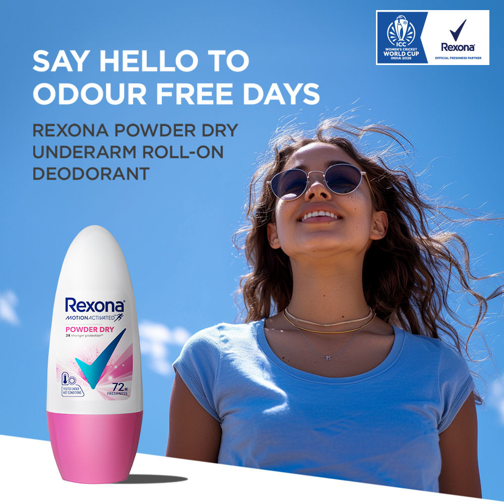 Rexona Powder Dry Roll On Deodorant For Women, 45ml Buy at Indicrest Image 8